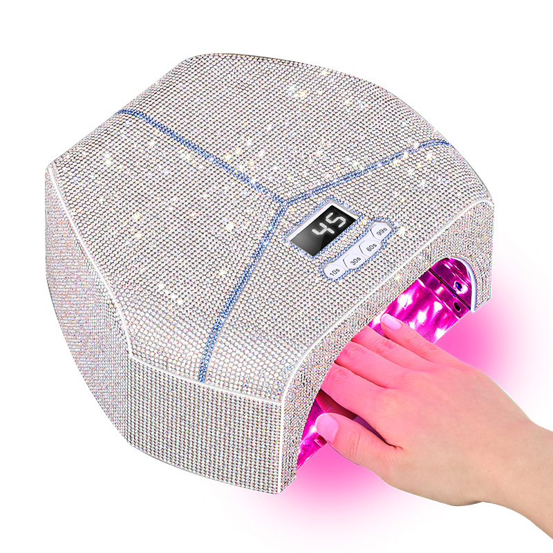 L7 Stainless Steel Red Light Crystal Lamp Nail Lamp